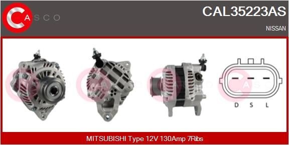 CASCO CAL35223AS Starter motor 5001874640
