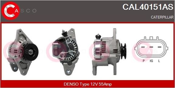 CASCO CAL40151AS Alternator 144-9954