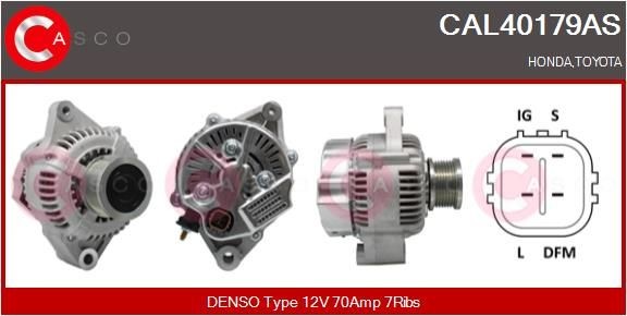 CASCO CAL40179AS Alternator HONDA experience and price