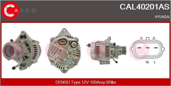 CASCO CAL40201AS Alternator 37300-27503