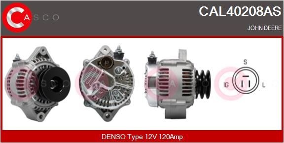 CASCO CAL40208AS Alternator TY6684