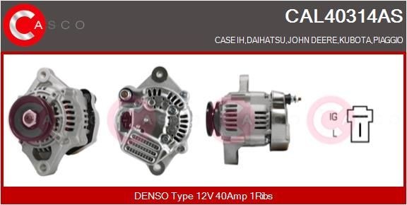 CASCO CAL40314AS Alternator 16705-64011