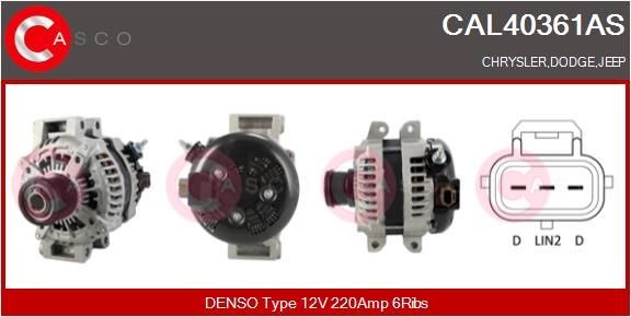 CASCO CAL40361AS Alternator DODGE experience and price