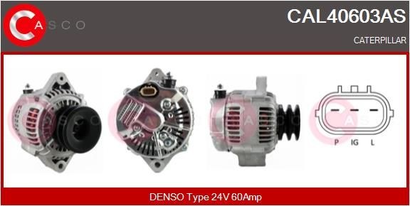 CASCO CAL40603AS Alternator OR9437