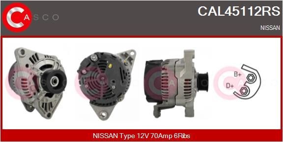 CASCO CAL45112RS Alternator Regulator 231005F600