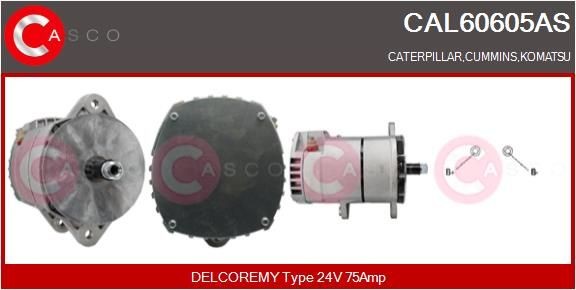 CASCO CAL60605AS Alternator 3E-7577
