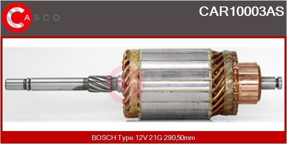 CASCO CAR10003AS Armature, starter 0001366002