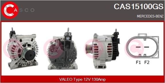 CASCO CAS15100GS Starter motor 266 150 01 01