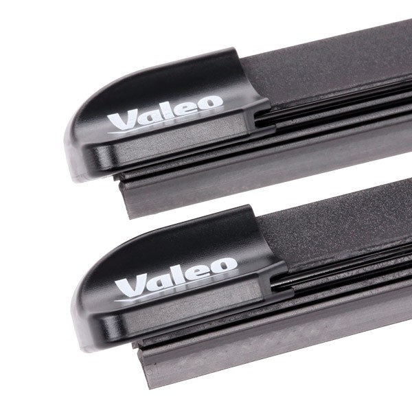 VALEO 574474 Windscreen wiper 600, 380 mm Front, Beam, with spoiler, for left-hand drive vehicles, Pin Fixing
