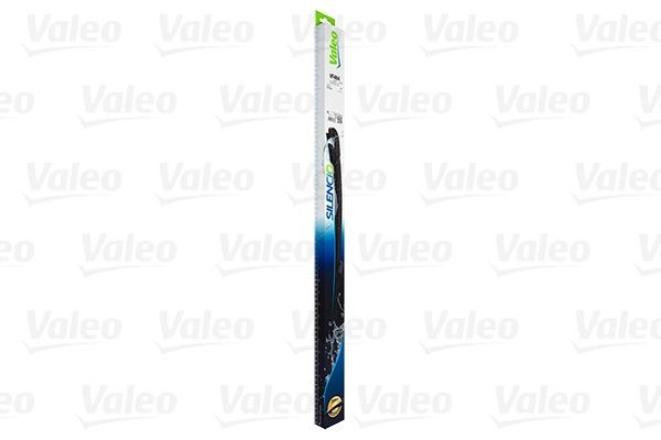 VALEO 574684 Windscreen wiper 800, 750 mm Front, Beam, with spoiler, for left-hand drive vehicles, Bayonet attachment