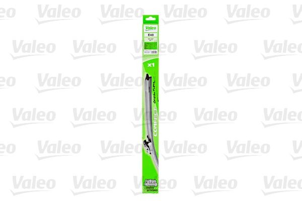 E40 VALEO COMPACT EVOLUTION 400 mm, Beam, with spoiler, 16 Inch , Hook fixing, Top Lock, Pin Fixing Styling: with spoiler Wiper blades 575901 buy