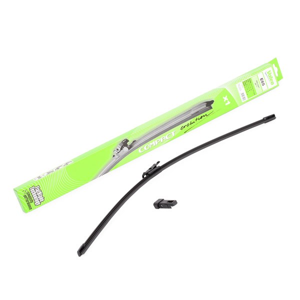VALEO COMPACT EVOLUTION 575916 Wiper blade 650 mm, Beam, with spoiler, 26 Inch , Hook fixing, Top Lock, Pin Fixing