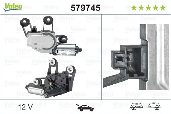 Land Rover Motor brisalnika VALEO 579745 za ugodno ceno