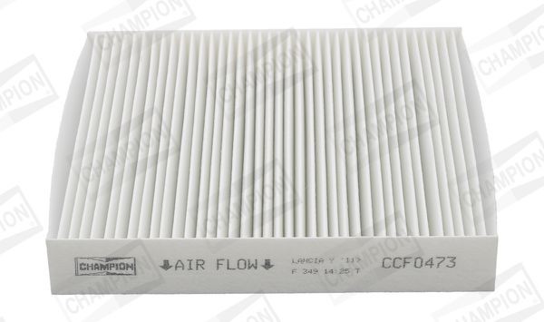 CHAMPION CCF0473 Pollen filter Pollen Filter, Particulate Filter, 194 mm x 187 mm x 30 mm
