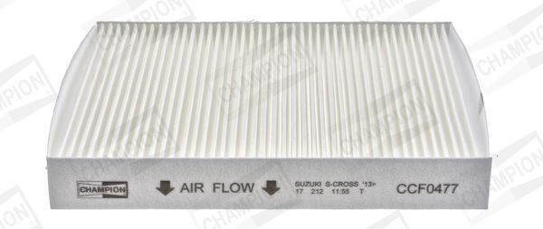 CHAMPION Air conditioning filter CCF0477 for SUZUKI SX4, VITARA