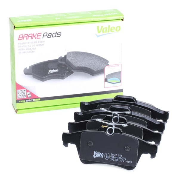 VALEO Brake pad kit 598783