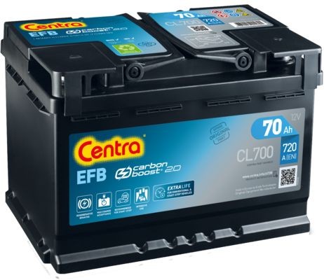 CL700 Accumulator battery CL700 CENTRA 12V 70Ah 760A B13 EFB Battery