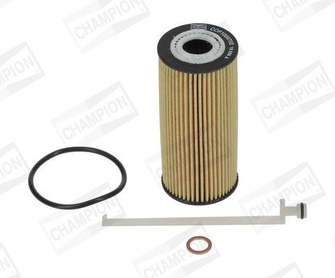 CHAMPION COF100675E Oil filter with gaskets/seals, Filter Insert