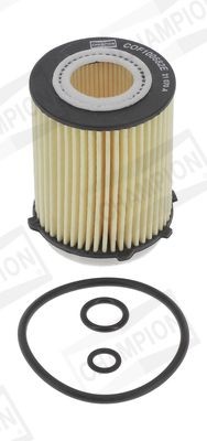 CHAMPION COF100682E Oil filter with gaskets/seals, Filter Insert