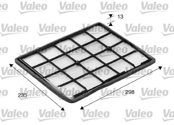 VALEO CLIMFILTER COMFORT 698199 Pollen filter Particulate Filter, 288 mm x 225 mm x 17 mm