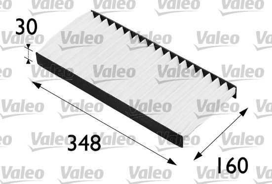 Original VALEO Cabin air filter 698487 for FORD TOURNEO CONNECT