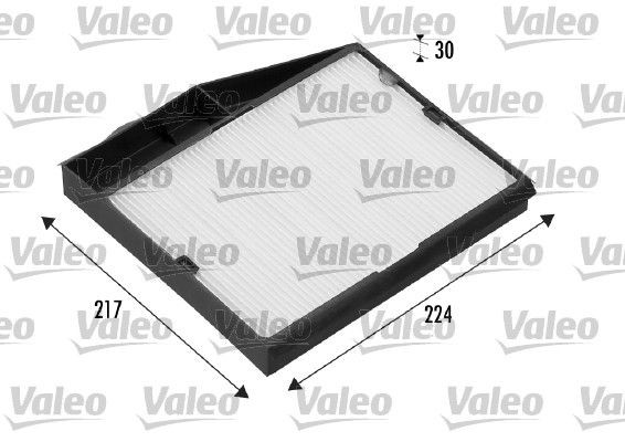 VALEO CLIMFILTER COMFORT Particulate Filter, 215 mm x 164 mm x 25 mm Width: 164mm, Height: 25mm, Length: 215mm Cabin filter 698535 buy