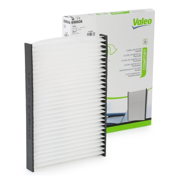 698606 VALEO Pollen filter AUDI Particulate Filter, 298 mm x 204 mm x 30 mm