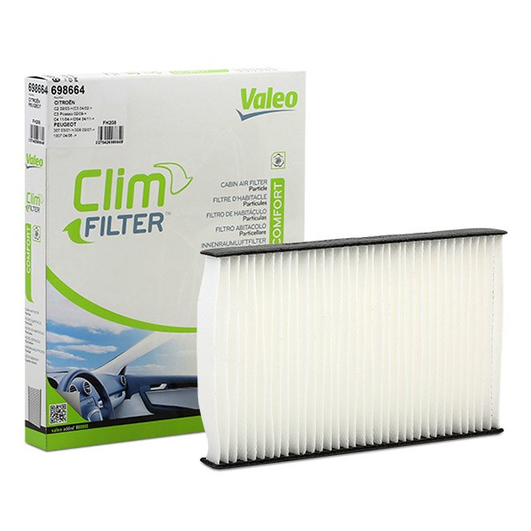 Original 698664 VALEO Pollen filter IVECO