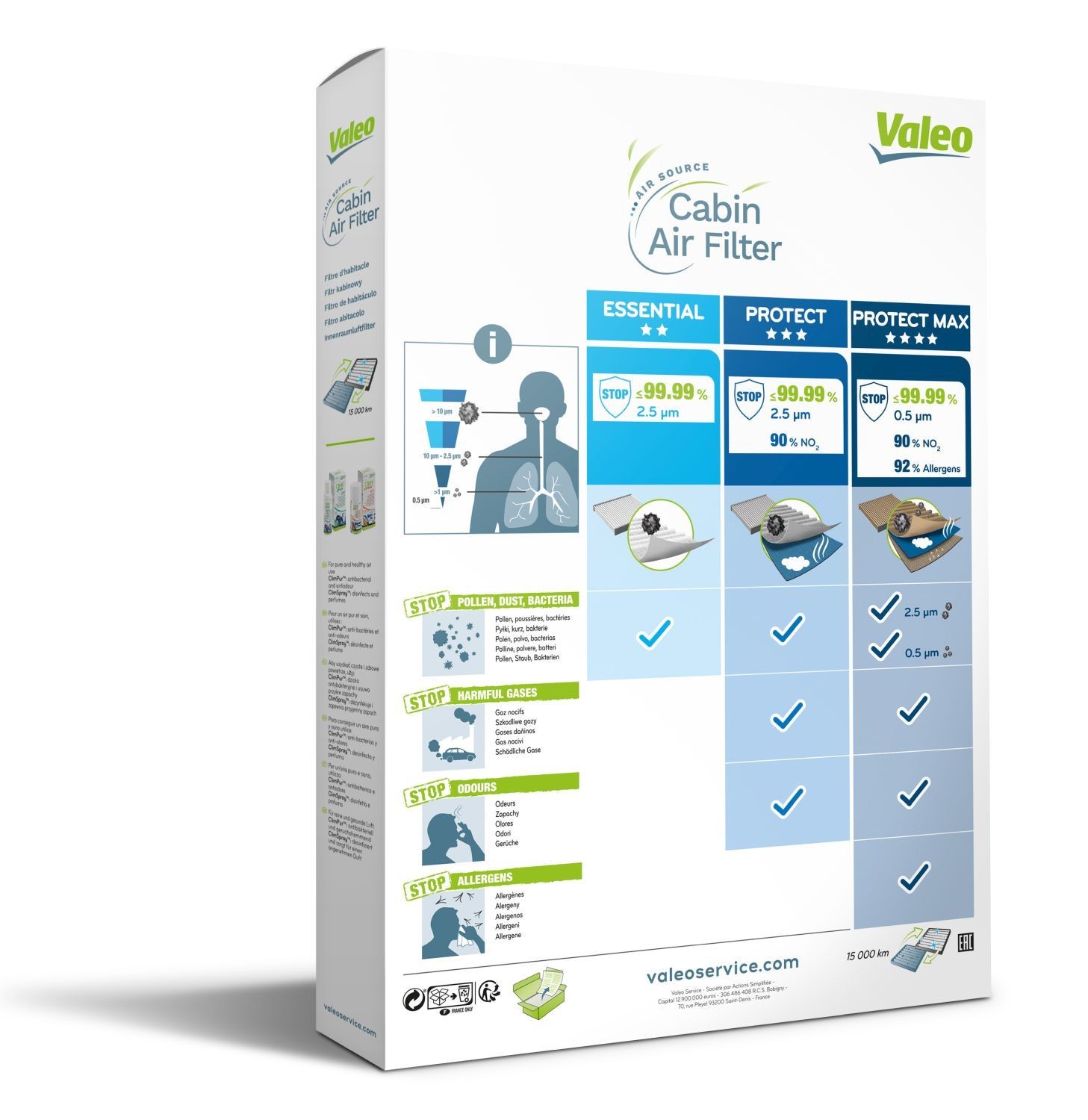 VALEO Cabin air filter 698692 buy online