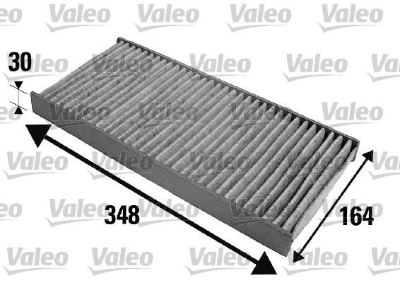 698695 VALEO Pollen filter FORD Activated Carbon Filter, 348 mm x 160 mm x 30 mm
