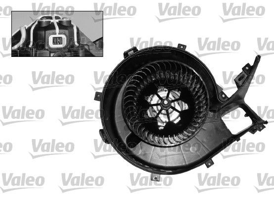 698807 VALEO Heater blower motor SAAB for left-hand drive vehicles