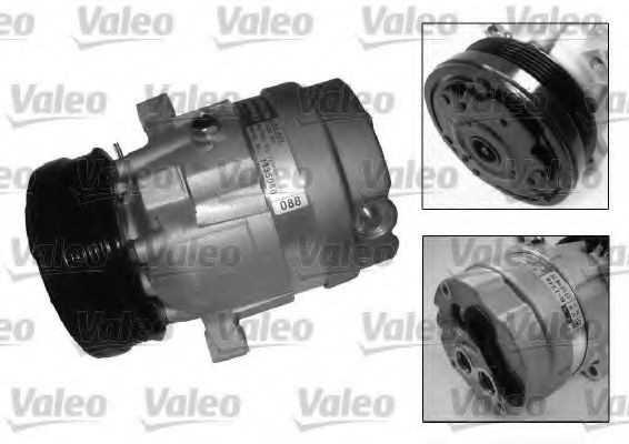 Fiat BARCHETTA AC pump 1093215 VALEO 699075 online buy