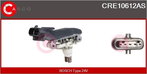 CASCO CRE10612AS Alternator Regulator 81.25601-6036