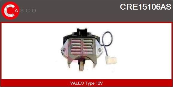 CASCO CRE15106AS Alternator regulator PEUGEOT 205 1987 in original quality