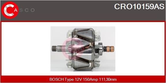 CASCO CRO10159AS Rotor, alternator 0124615016