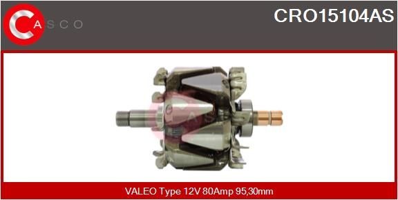 CASCO 12V, 80A Rotor, alternator CRO15104AS buy