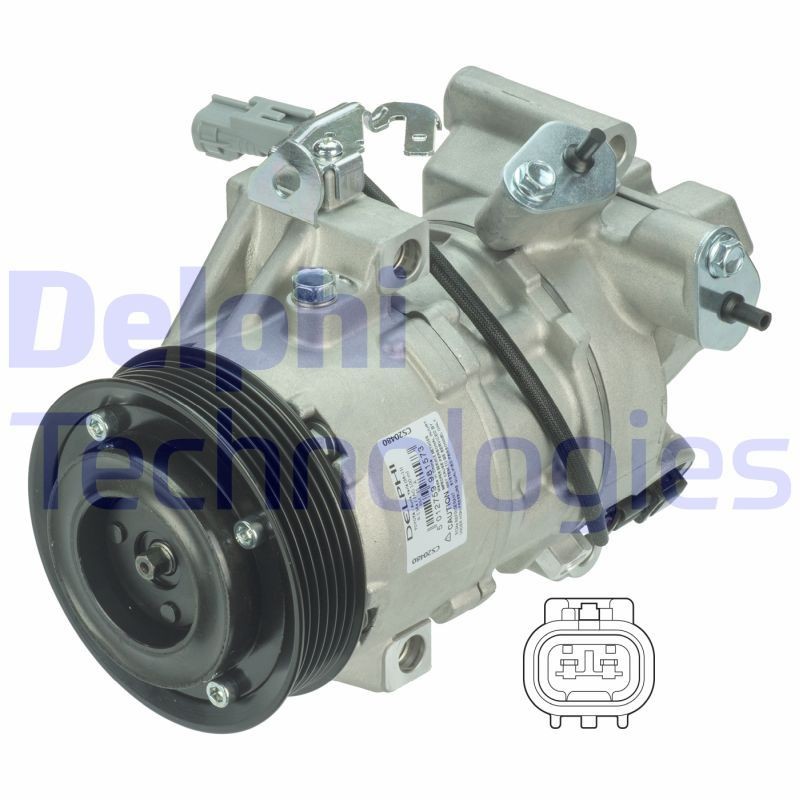 DELPHI CS20480 TOYOTA Air con pump in original quality