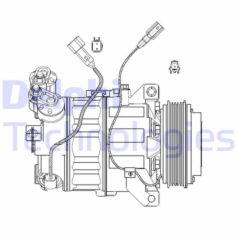 DELPHI CS20482 Air conditioning compressor VOLVO experience and price