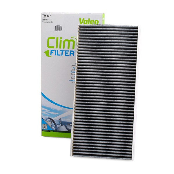VALEO CLIMFILTER PROTECT 715507 Pollen filter Mercedes W169 A 180 1.7 116 hp Petrol 2011 price
