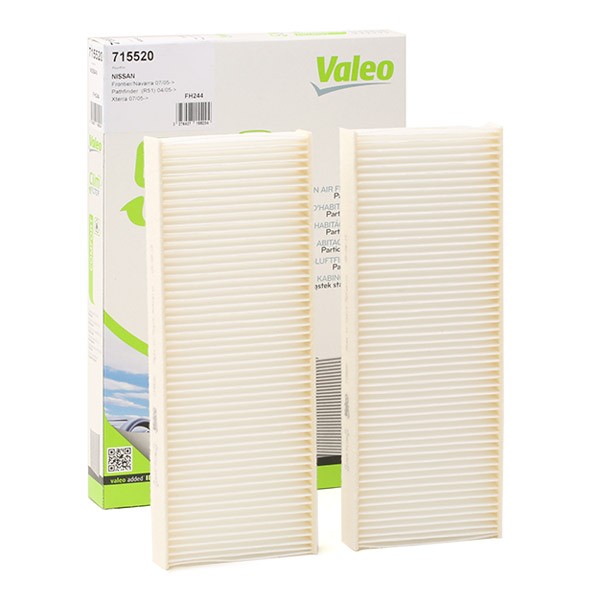 VALEO Air conditioning filter 715520 for NISSAN PICK UP, PATHFINDER, NAVARA