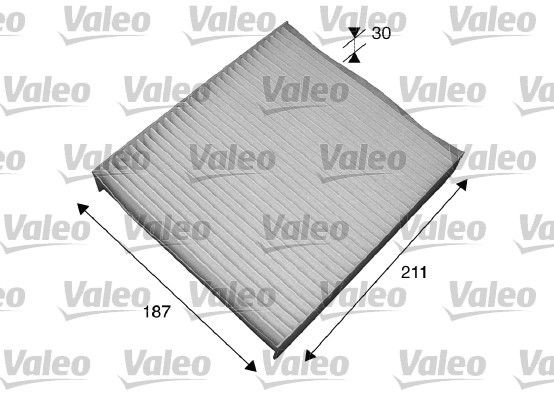 Pollen filter VALEO 715551 - Subaru FORESTER Air conditioning spare parts order