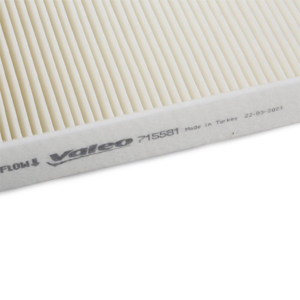 715581 Air con filter 715581 VALEO Particulate Filter, 277 mm x 219 mm x 30 mm