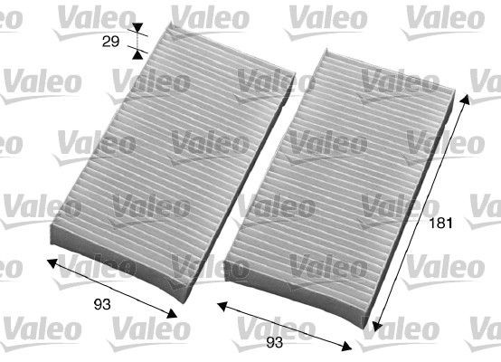 VALEO CLIMFILTER COMFORT Particulate Filter, 181 mm Length: 181mm Cabin filter 715594 buy