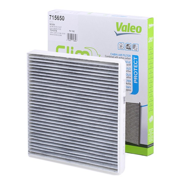VALEO Air conditioning filter 715650 for TOYOTA YARIS, RAV4