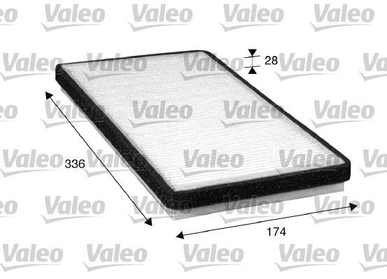 VALEO CLIMFILTER COMFORT Particulate Filter, 340 mm x 177 mm x 29 mm Width: 177mm, Height: 29mm, Length: 340mm Cabin filter 716016 buy
