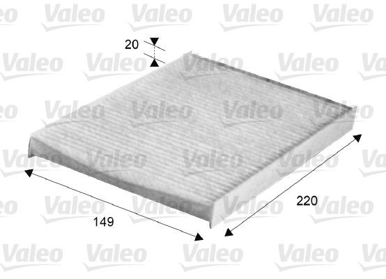 716047 VALEO Innenraumfilter für IVECO online bestellen