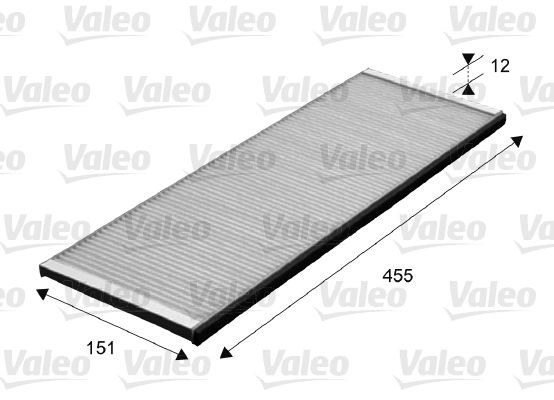 VALEO CLIMFILTER COMFORT Particulate Filter, 456 mm x 151 mm x 13 mm Width: 151mm, Height: 13mm, Length: 456mm Cabin filter 716049 buy