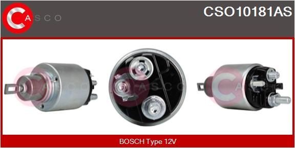 CASCO CSO10181AS FIAT Starter solenoid switch in original quality