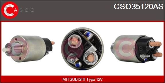 CSO35120AS CASCO Magnetschalter, Anlasser für MERCEDES-BENZ online bestellen