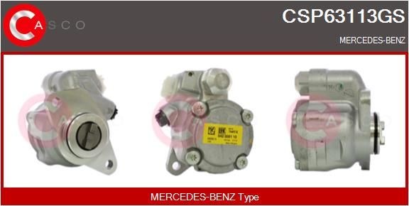 CASCO CSP63113GS Servopumpe für MERCEDES-BENZ ACTROS LKW in Original Qualität